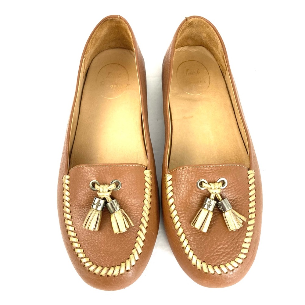 Jack Rogers Terra Tassel Moccasin Loafers Size 8
